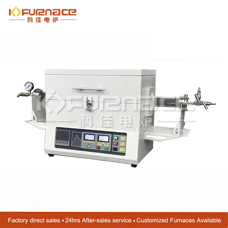 How to detect the temperature in the tube furnace tube?