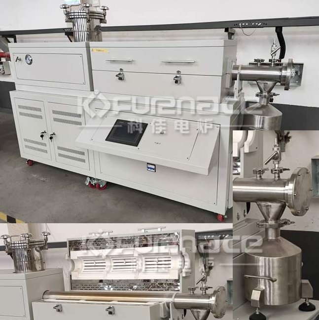 three-zone tubular furnace