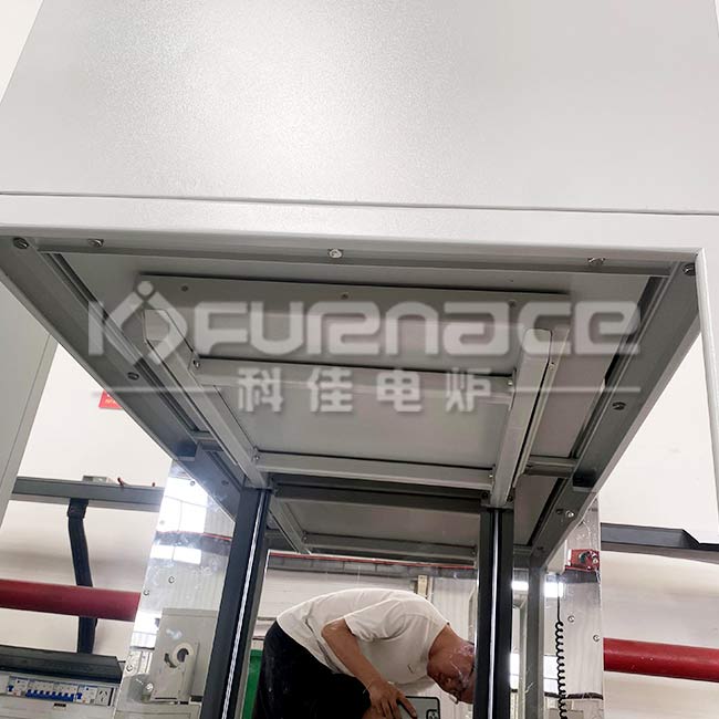 Bottom lift furnace