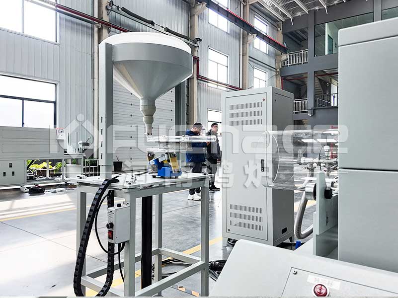Actual photos of the factory of rotary tube furnace without sealed atmosphere