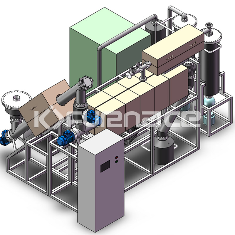 Bomass pyrolysis unit