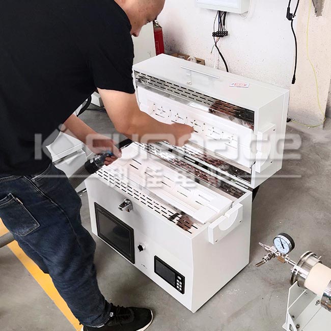 LCD Touch Screen Mini Tube Furnace