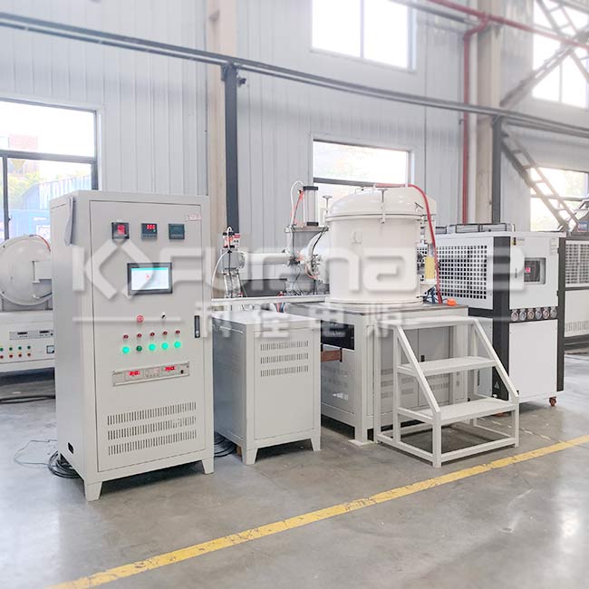 Vertical vacuum carbon tube furnace