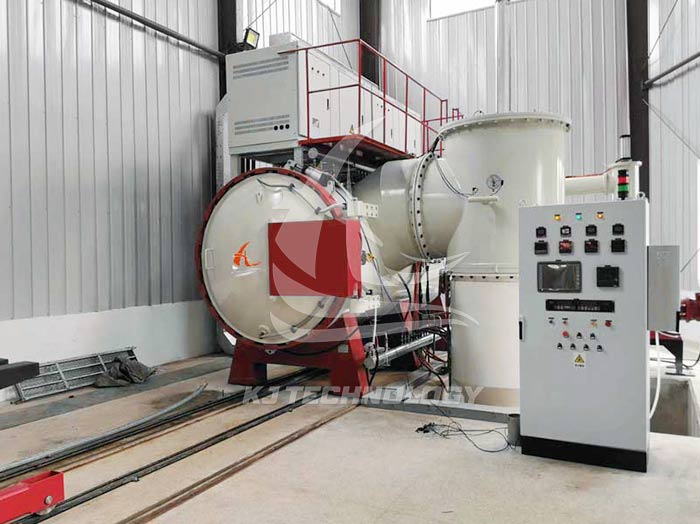 High temperature brazing vacuum furnace
