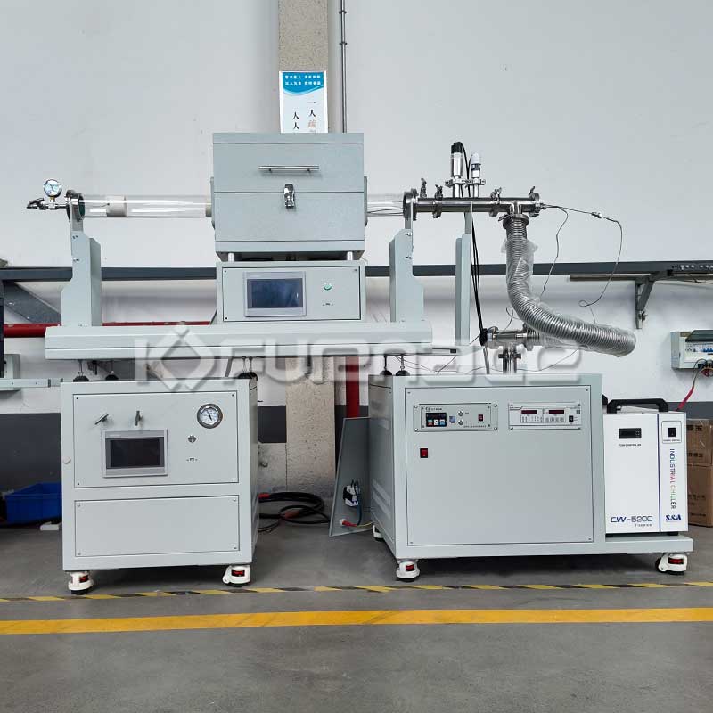 Horizontal tubular brazing furnace