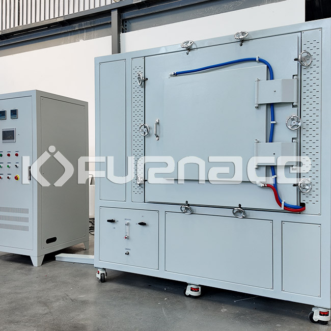Atmosphere furnace with independent power distribution cabinet