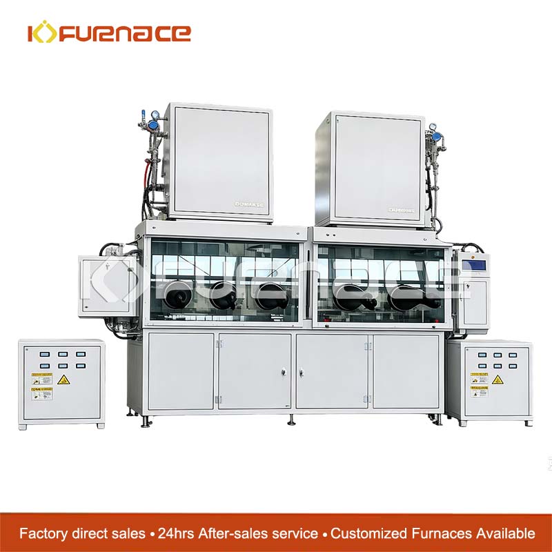 Bell Atmosphere Furnace with Glove Box(DJZ melting unit)