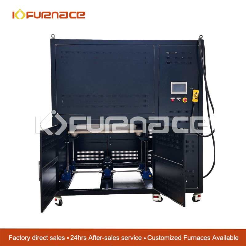 1600 °C Bottom-Loading Bell Furnace