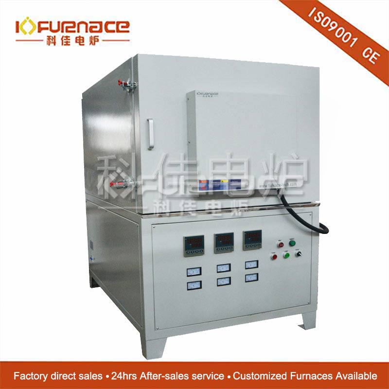 Five-sided heating high temperature muffle furnace