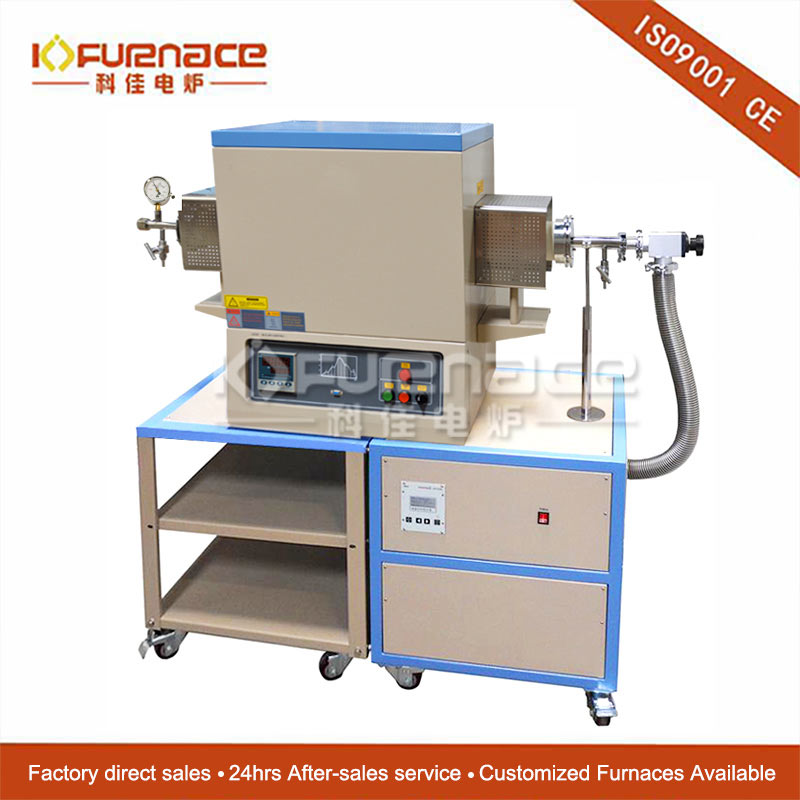 1700C Tube Furnace with High Vacuum System