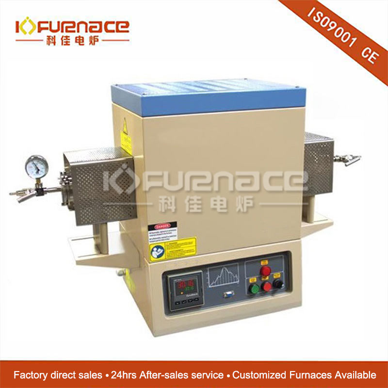 1700℃ Hinged flange tube furnace