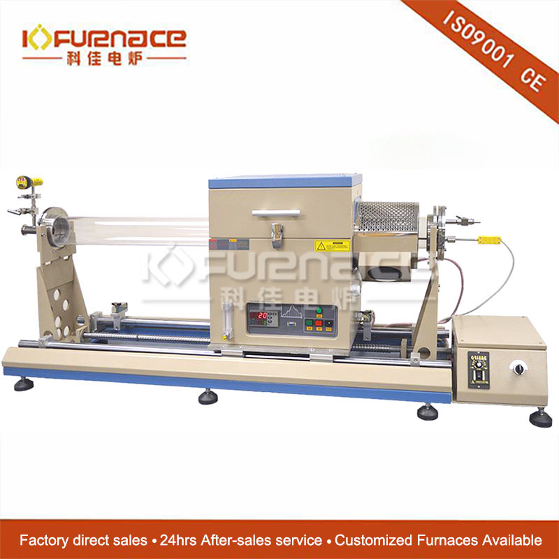 900℃ Max Slideable RTP Tube Furnace