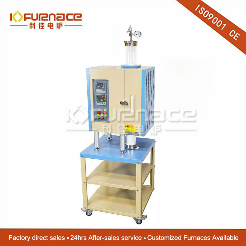 Two Zones Split Vertical Tube Furnace