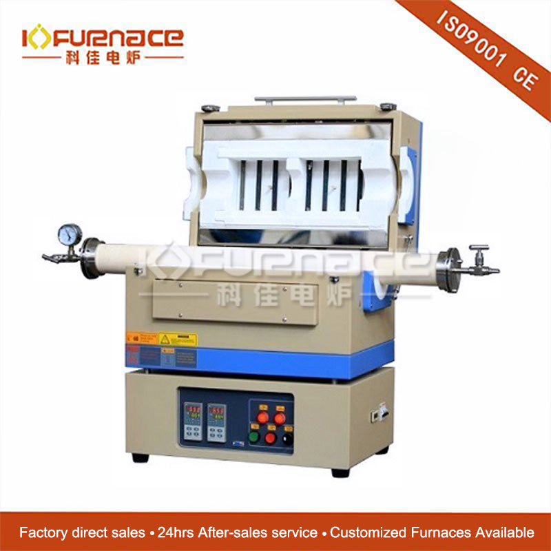 1400℃ Two Zone Split Tube Furnace