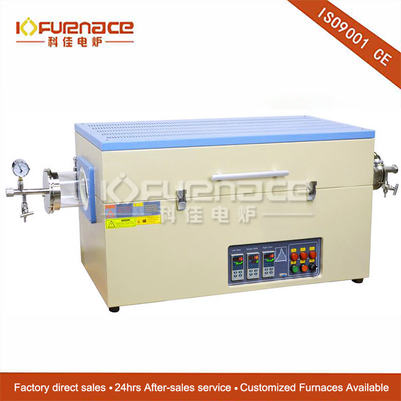 1200℃ Three Zones Split Tube Furnace