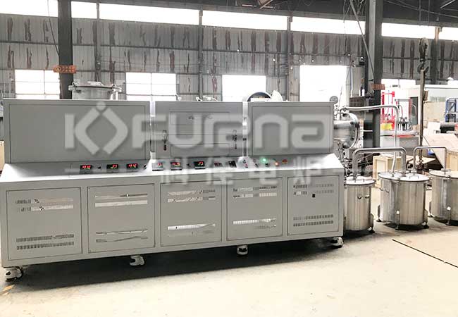 Sealed rotary tube furnace